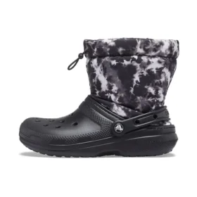 Classic Lined Neo Tie-Dye Botki i Kozaki „Black White”