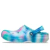Classic Lined Solarized Chodaki „White Blue Aqua”