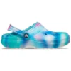 Classic Lined Solarized Chodaki „White Blue Aqua”
