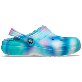 Classic Lined Solarized Chodaki „White Blue Aqua”
