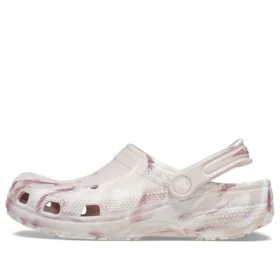 Classic Marbled Chodaki „White Pink”