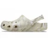 Classic Marbled Clog „Bone & Multi”