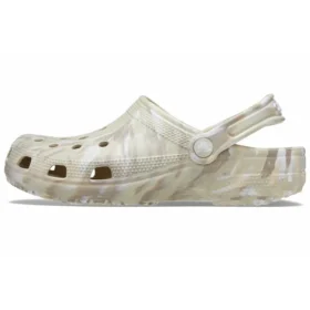 Classic Marbled Clog „Bone & Multi”
