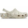 Classic Marbled Clog „Bone & Multi”