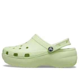 Classic Platform Clog „Celery”