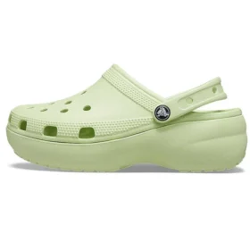 Classic Platform Clog „Celery”