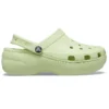 Classic Platform Clog „Celery”