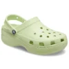 Classic Platform Clog „Celery”