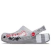 Coca-Cola x Crocs Crossover Light X – płaskie, sportowe, unisexowe sandały na co dzień w kolorze szarym