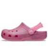 Crocband Classic Glitter Chodaki „Pink”