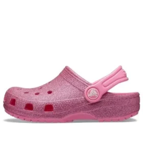 Crocband Classic Glitter Chodaki „Pink”