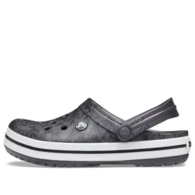 Crocband Clog „Grey Black”