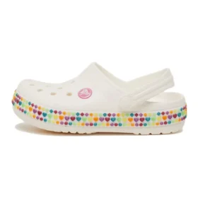 Crocband Gem Band Chodaki „White Multi”