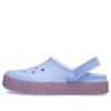Crocband IV – chodaki z elementami odblaskowymi „Blue Pink”
