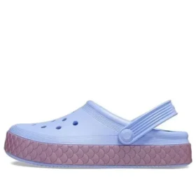 Crocband IV – chodaki z elementami odblaskowymi „Blue Pink”