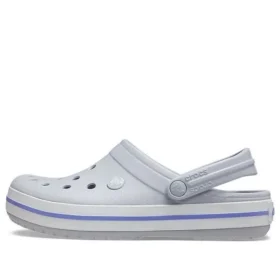 Crocband – lekkie, odporne na zużycie sandały unisex w kolorze szarym
