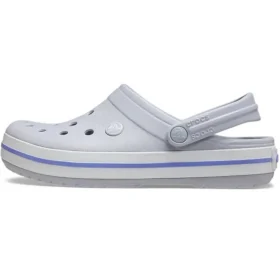 Crocband – lekkie, odporne na zużycie sandały unisex w kolorze szarym