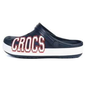 Crocband Logo Chodaki „Navy White”