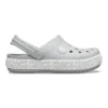 Crocband Logo Mania Chodaki „Grey Silver”