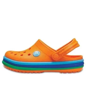 Crocband Rainbow Band Chodaki „Pomarańczowo-niebieskie”