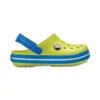 Crocband Round Toe Clogs „Yellow Blue”