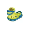 Crocband Round Toe Clogs „Yellow Blue”