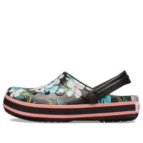 Crocband – sezonowe chodaki z nadrukiem „Black White Pink”