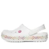 Crocband Stretch Necklace Clog „White Multi”