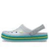 Crocband Zipper Band Chodaki „Grey Aqua”