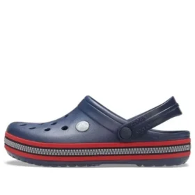 Crocband Zipper Band Chodaki „Navy Red”