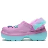 Crocs x Aespa – chodaki „Lilac Blue”