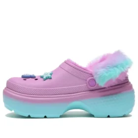 Crocs x Aespa – chodaki „Lilac Blue”