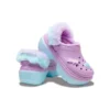 Crocs x Aespa – chodaki „Lilac Blue”