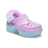 Crocs x Aespa – chodaki „Lilac Blue”