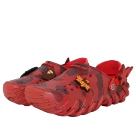 Crocs x BAPE Echo RO Clog „Red Camo”