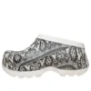 Crocs x Jean Paul Gaultier Hydra Chodaki „Fishnet Chalk”