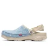 Crocs x Levi’s Sashiko All-Terrain Chodaki „Bone Blue”