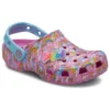 Crocs x Lisa Frank Classic Clogs „Pink Blue”