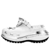 Crocs x MCM Mega Crush Clog „White Silver”