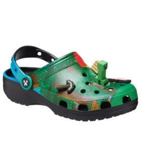 Crocs x Minecraft Chodak „Green Black”