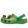 Crocs x Minecraft – podwyższone, lekkie chodaki „Green”