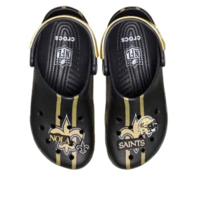 Crocs x NFL Classic Clog New Orleans Saints „Black Gold”