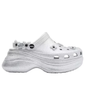 Crocs x SMFK Bae Chodaki „Silver Glitter”