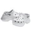 Crocs x SMFK Bae Chodaki „Silver Glitter”