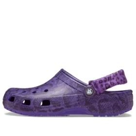 Crocs x Stray Rats Classic Clog „Ultraviolet Snakeskin”