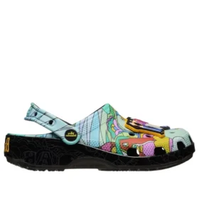 Crocs x The Beatles – chodaki „Multi-Color Black”