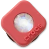 Czerwone kwadratowe przypinki Jibbitz™ z kamyczkiem SMT z PVC Czerwone kwadratowe przypinki Jibbitz™ z kamyczkiem SMT z PVC
