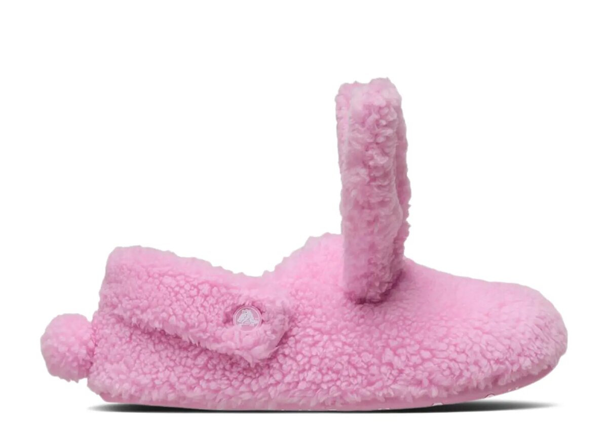 Damskie klasyczne kapcie Cozzzy Bunny „Pink Tweed” Damskie klasyczne kapcie Cozzzy Bunny „Pink Tweed”
