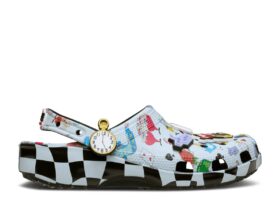 Disney x Classic Clog „Nadruk z postaciami z Alicji w Krainie Czarów”