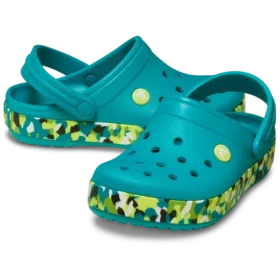 Dziecięce chodaki Crocband Glow Confetti Band